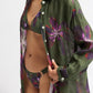 Playa Leinenbluse Watercolor Orchid