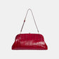 Maxi Pouch aus Eelleder Rot