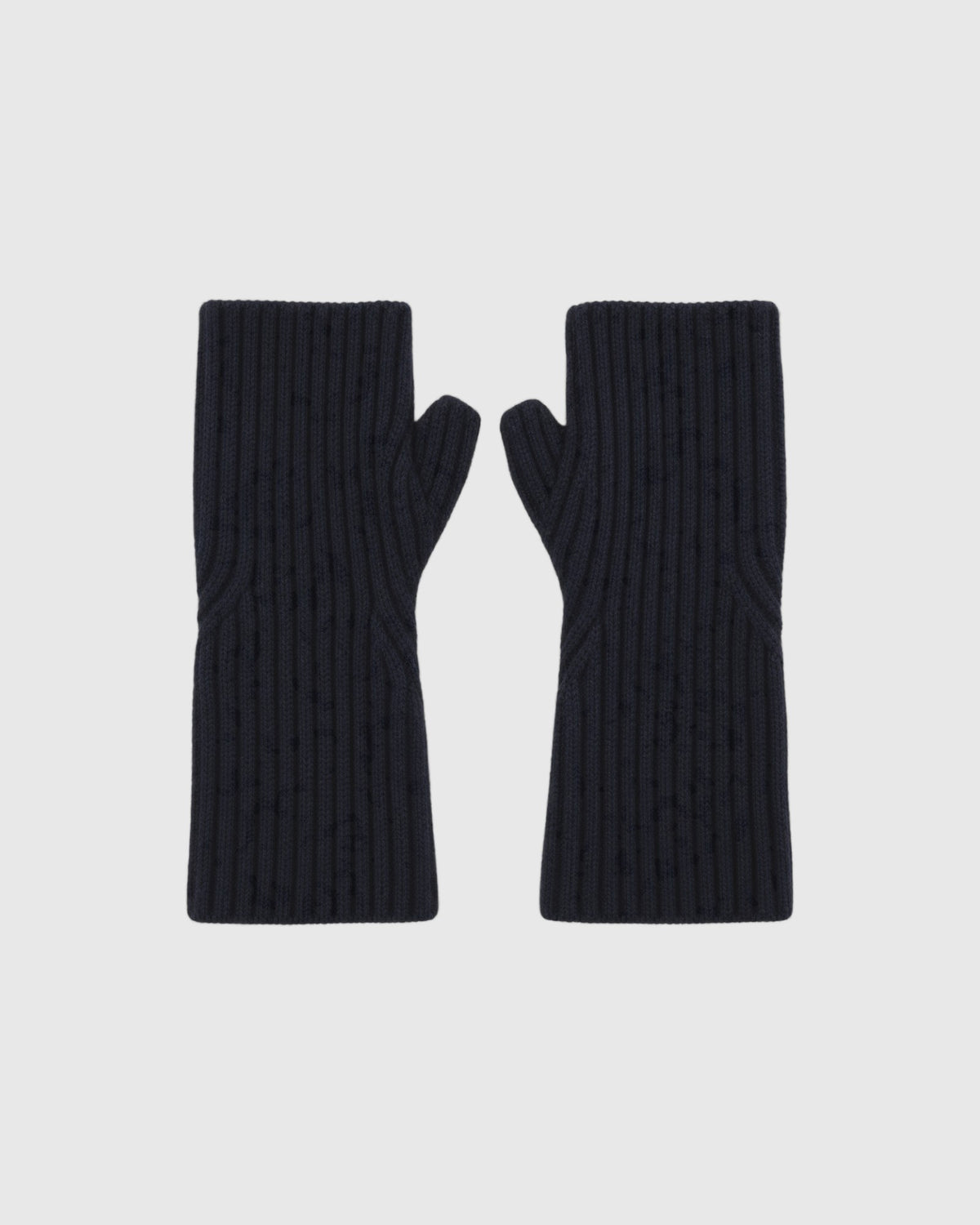 Cashmere-Stulpen Dunkelblau