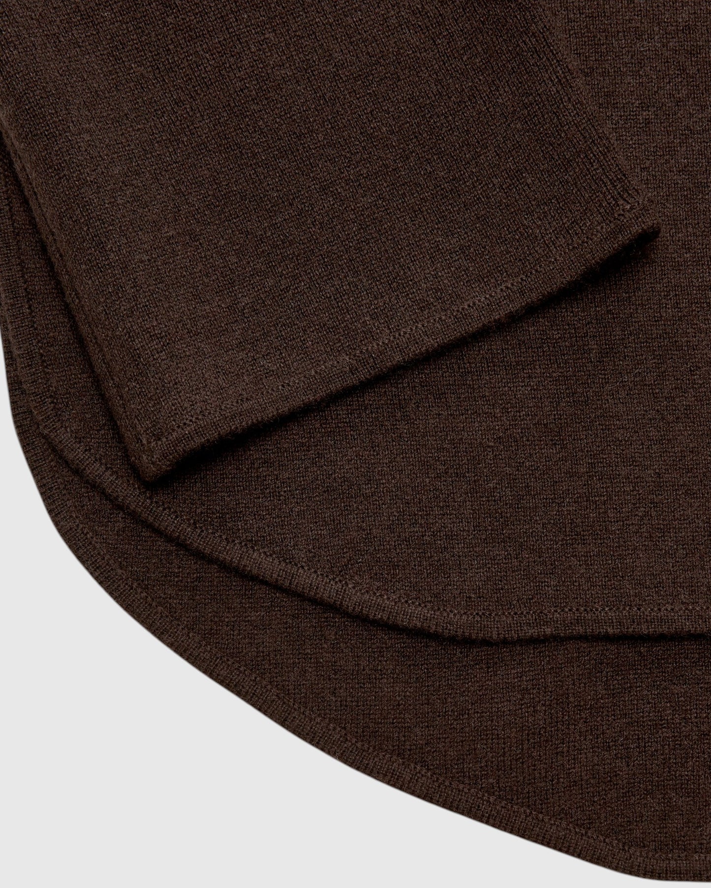 Oversize-Pullover mit Stehkragen