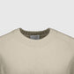Cashmerepullover Kurzarm Beige