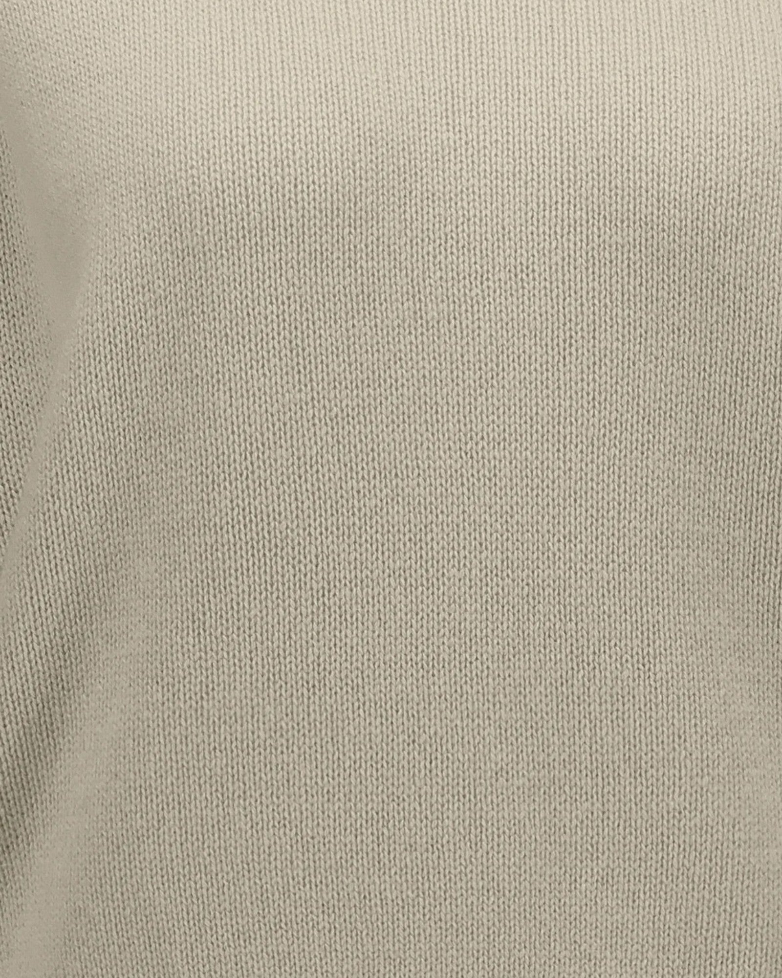 Cashmerepullover Kurzarm Beige