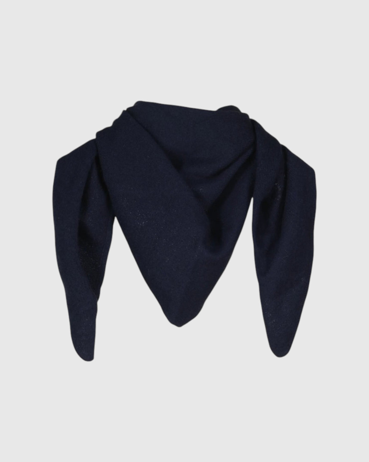 Cashmere-Dreieckstuch Dunkelblau