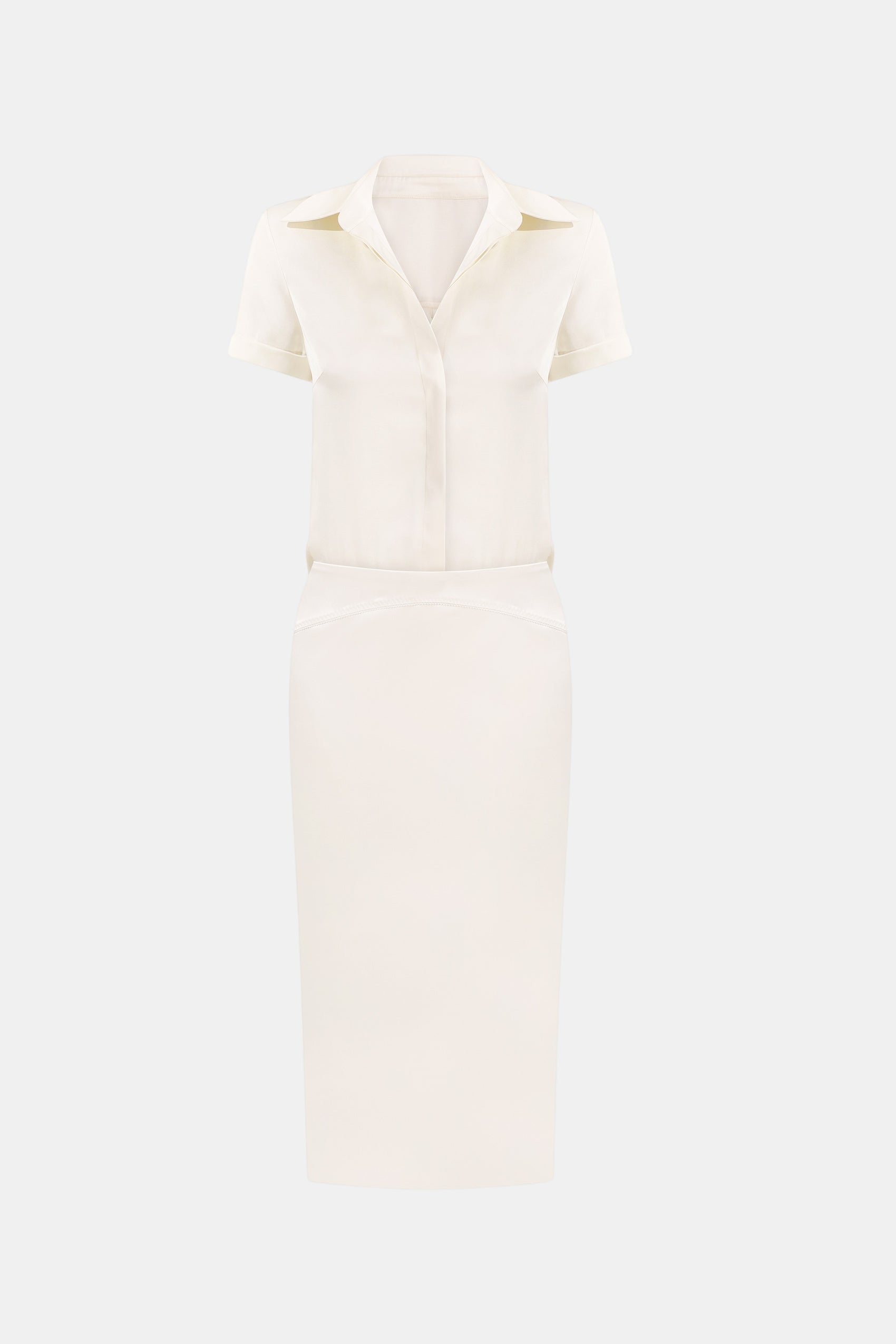 Arisa Midikleid Creme