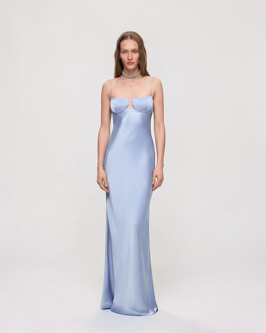 Tulip Kleid Hellblau