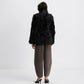 Adeline Shearling-Jacke Schwarz