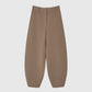 By Malene Birger Carlien High-Waist Hose in Taupe als Freisteller