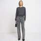 By Malene Birger Vinola Jeans in Grau von vorne getragen