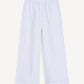 By Malene Birger Mirabello Hose Black White Mix Stripe als Freisteller