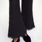 Detail der By Malene Birger Mafaldana Bouclé Hose Schwarz im getragenen Styling