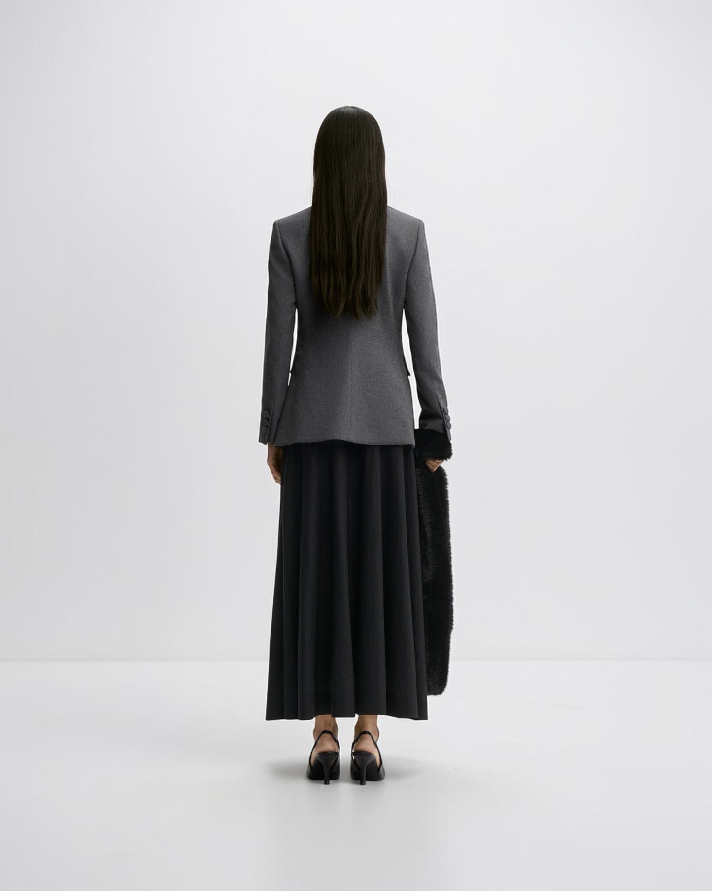 Claye Blazer Dunkelgrau