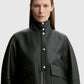 Suzanne Lederjacke Schwarz