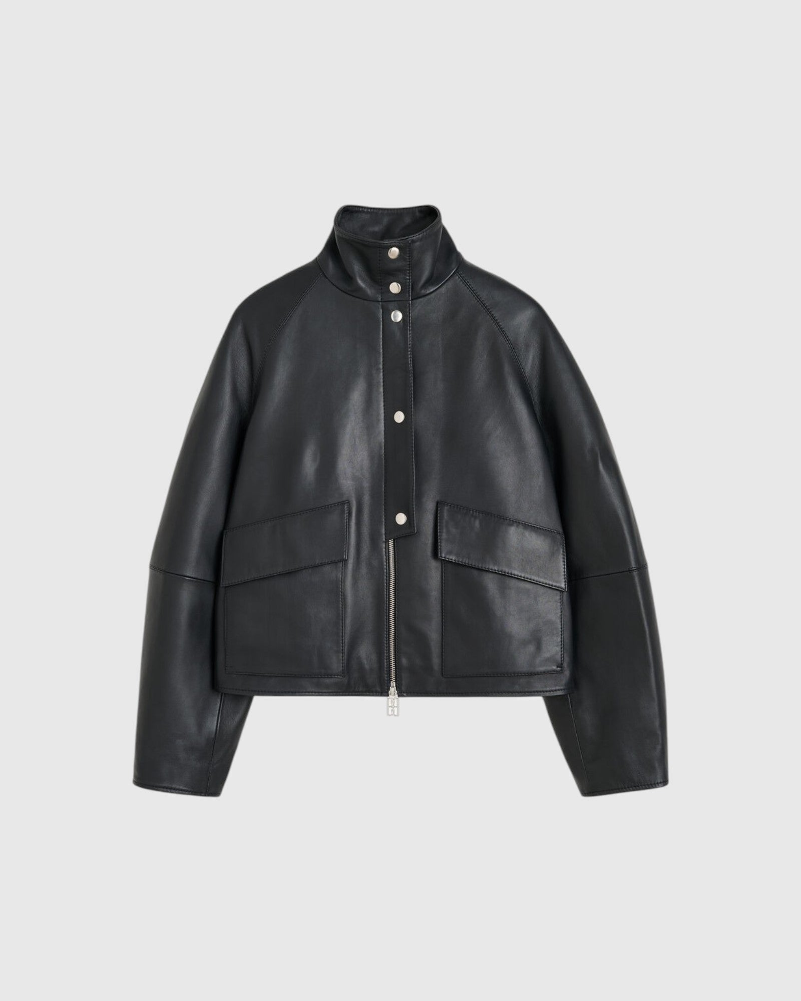 Suzanne Lederjacke Schwarz