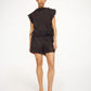 By Malene Birger Gerda Top Schwarz von vorne getragen