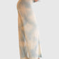 Circus Hotel Hose Batik Blau Creme im getragenen Styling als Detail