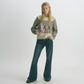 Norweger-Pullover Creme-Schwarz