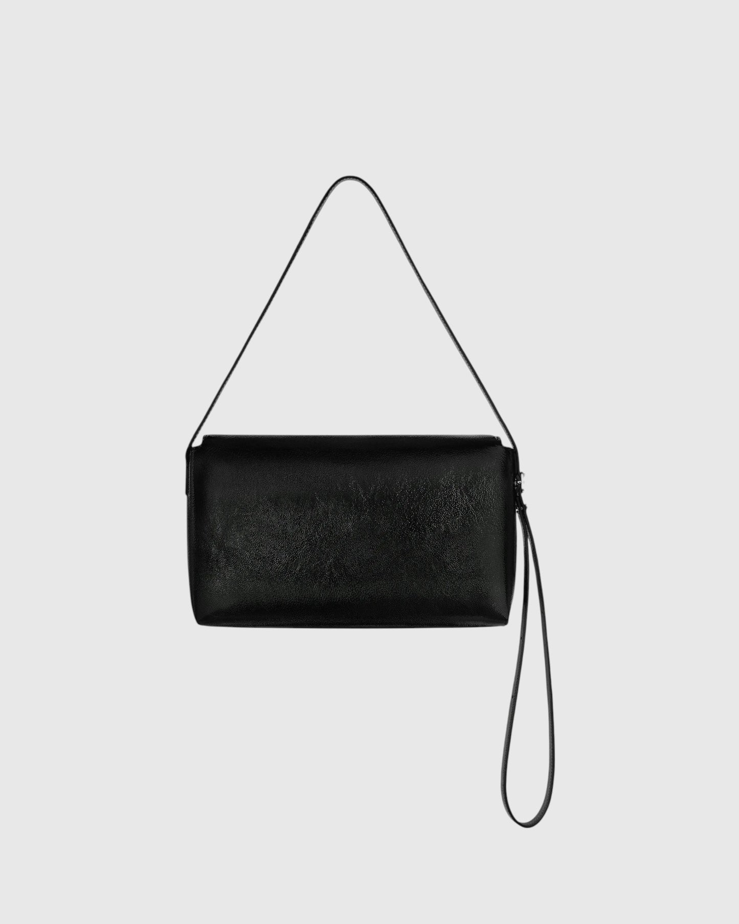Icotype Tasche aus Naplack-Leder Schwarz