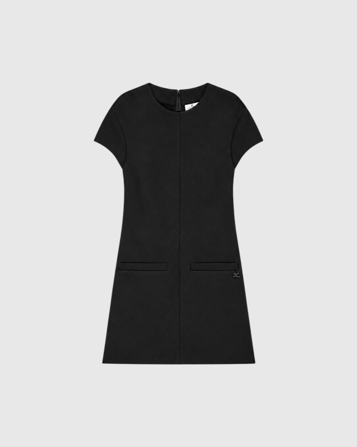 Heritage-Minikleid Schwarz