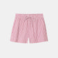 House of Dagmar Boxer Shorts Rot Weiß Gestreift als Freisteller