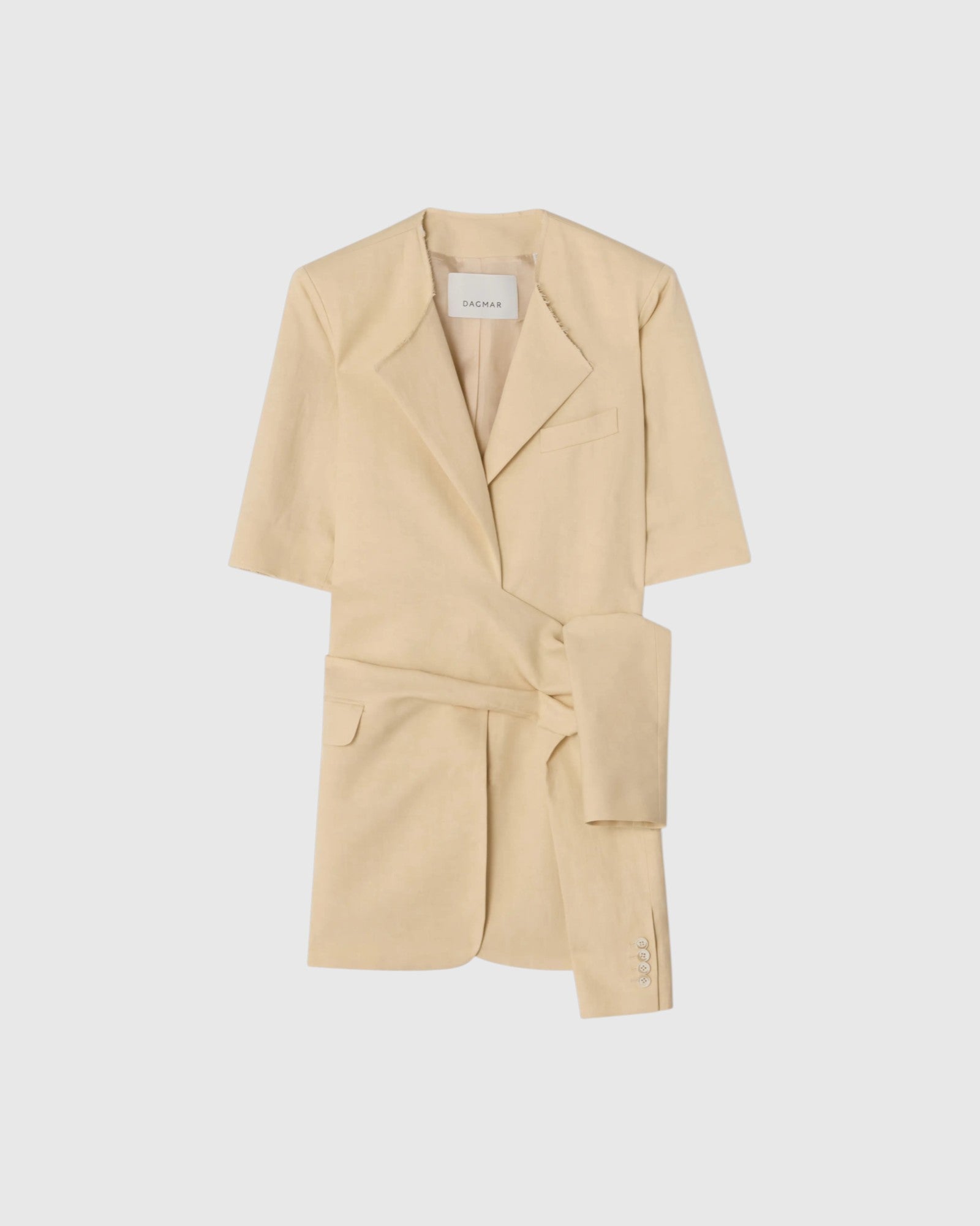 Dekonstruierter Blazer Beige