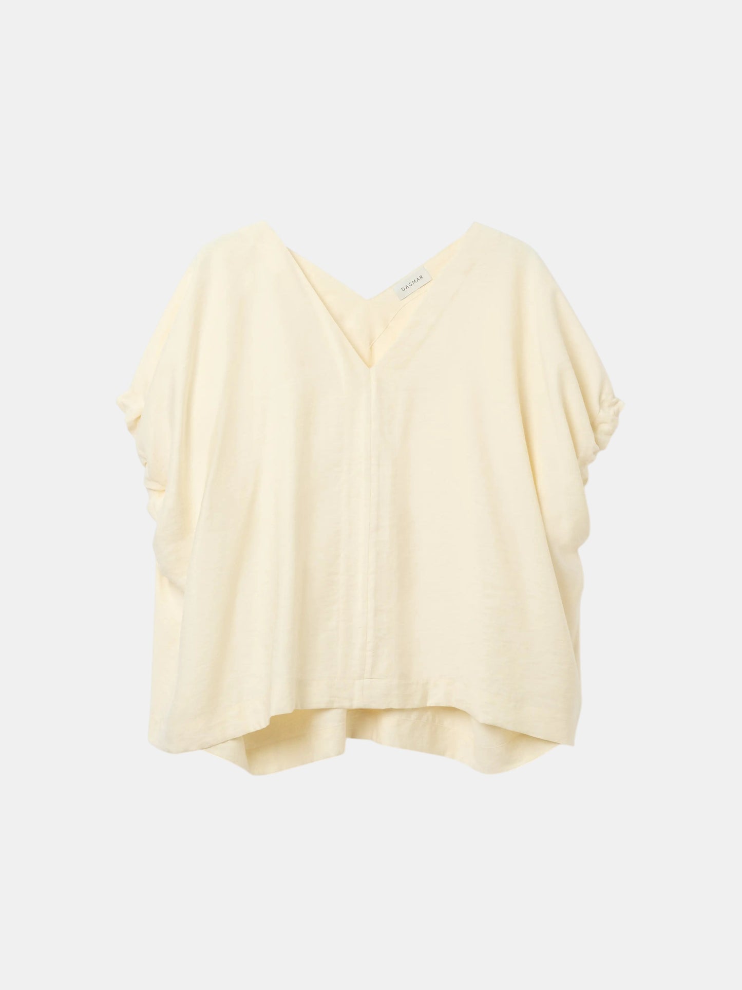 V-Neck Top Creme