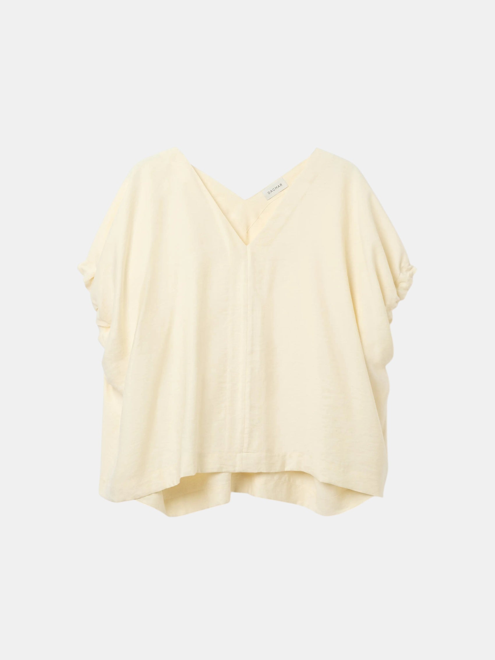 V-Neck Top Creme