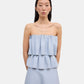 Midikleid in Hellblau