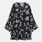 Dorothee Schumacher Floral Daydream Bluse Dunkelblau als Freisteller von vorne
