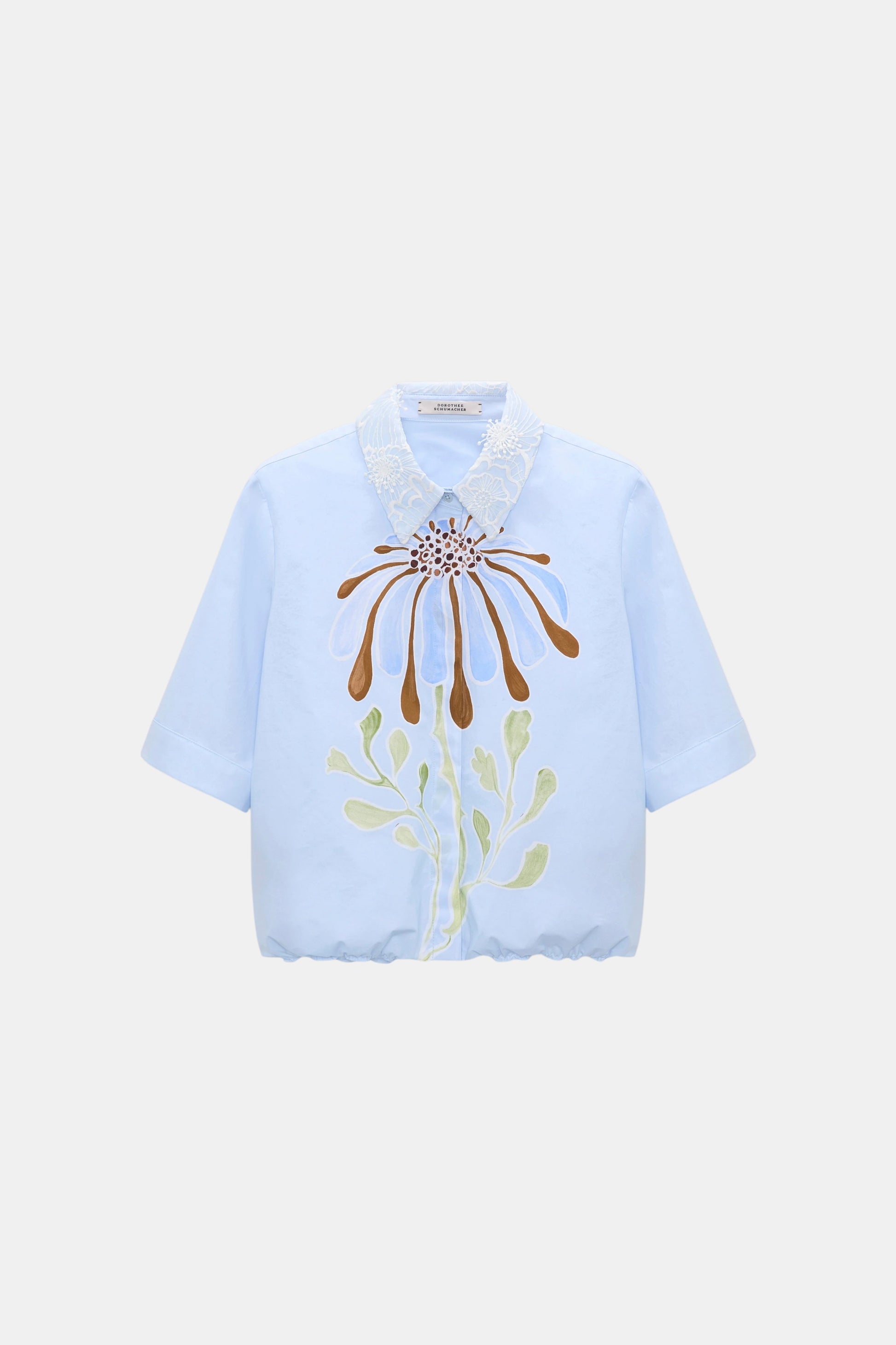 Dorothee Schumacher Floral Power Bluse Signature Print als Freisteller