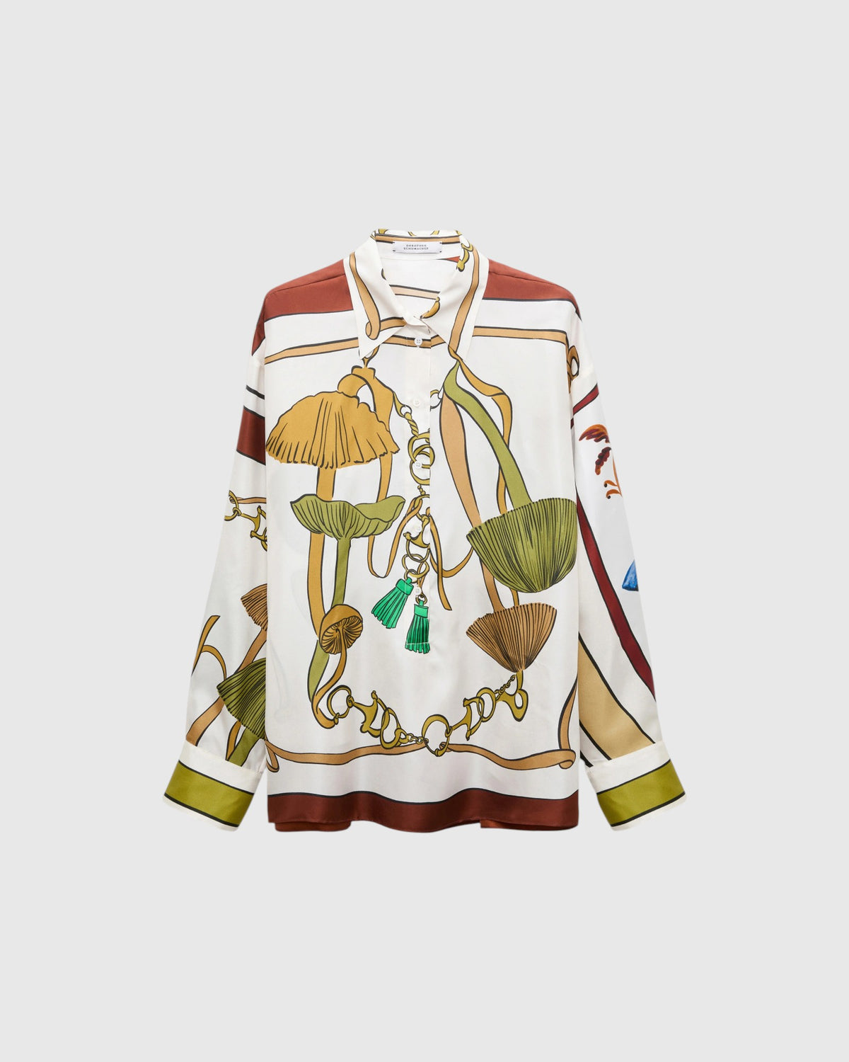 Dorothee Schumacher Bluse mit Signature-Pilzprint als Freisteller