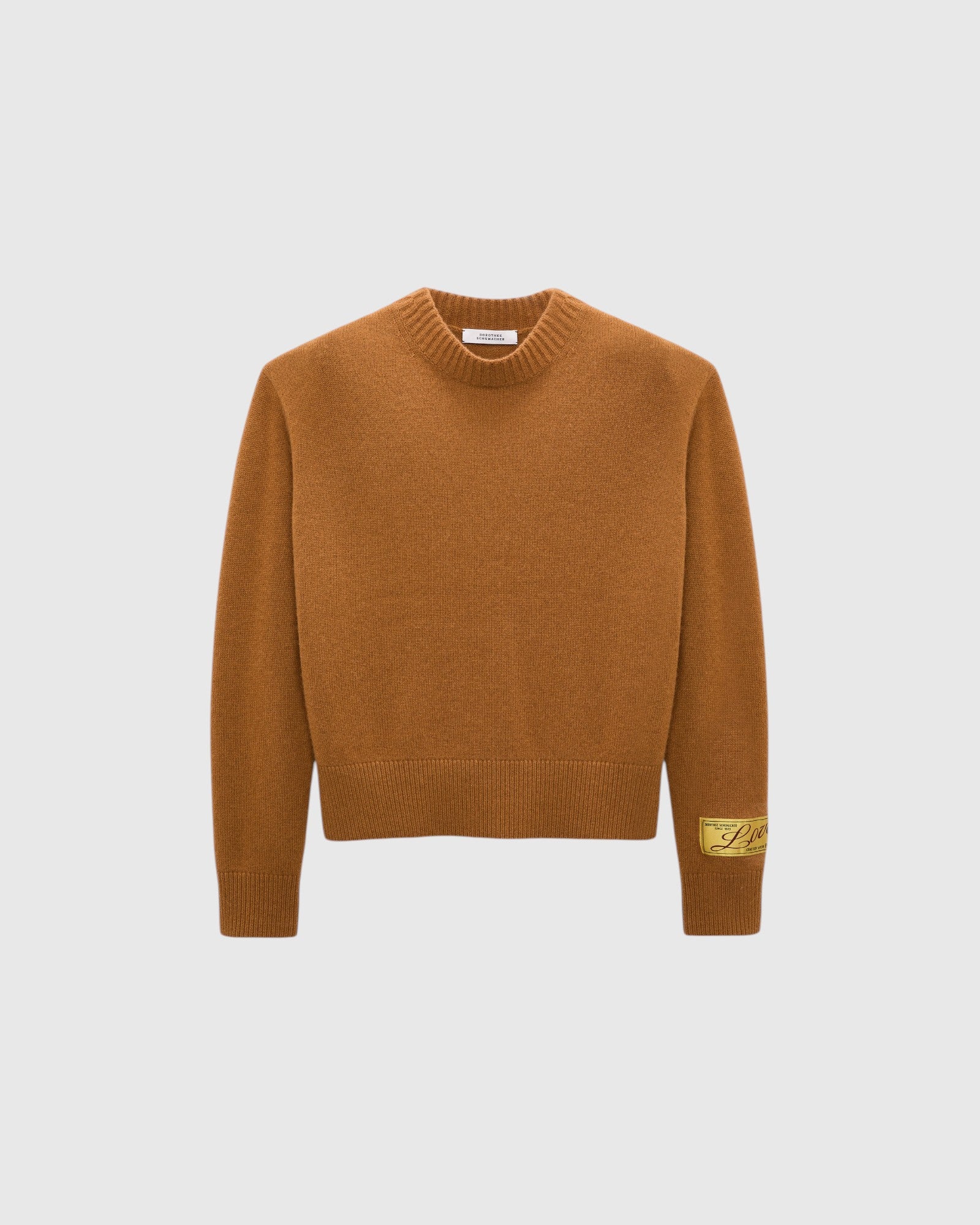Dorothee Schumacher Love-Label Pullover in Saffron als Freisteller