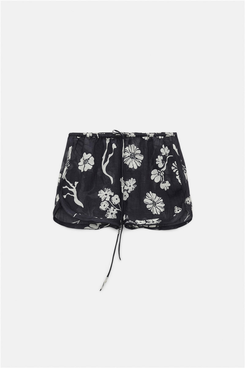 Floral Daydream Shorts Dunkelblau