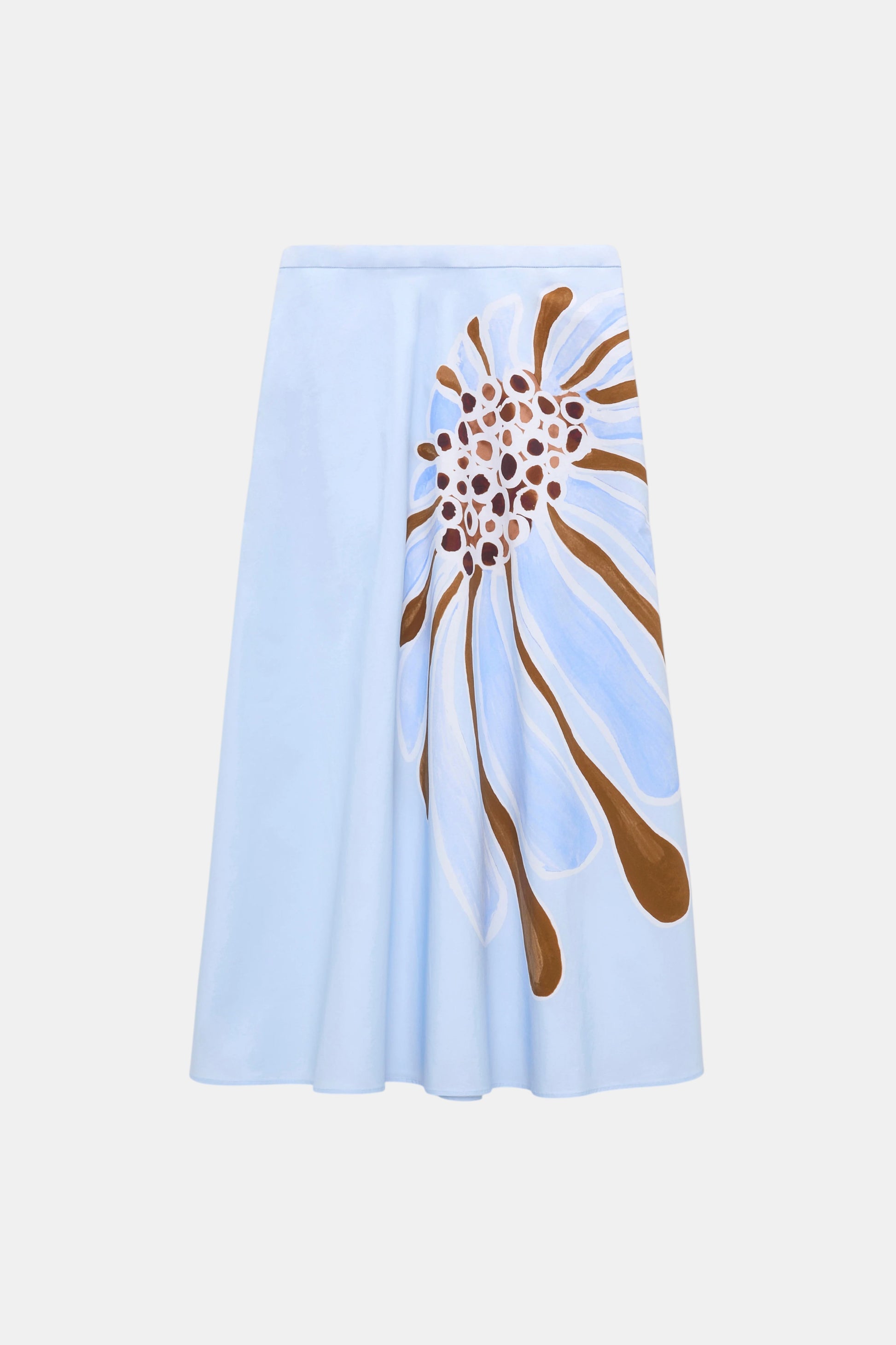 Dorothee Schumacher Rock Blau mit Print Freisteller