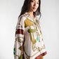 Bluse mit Signature-Pilzprint