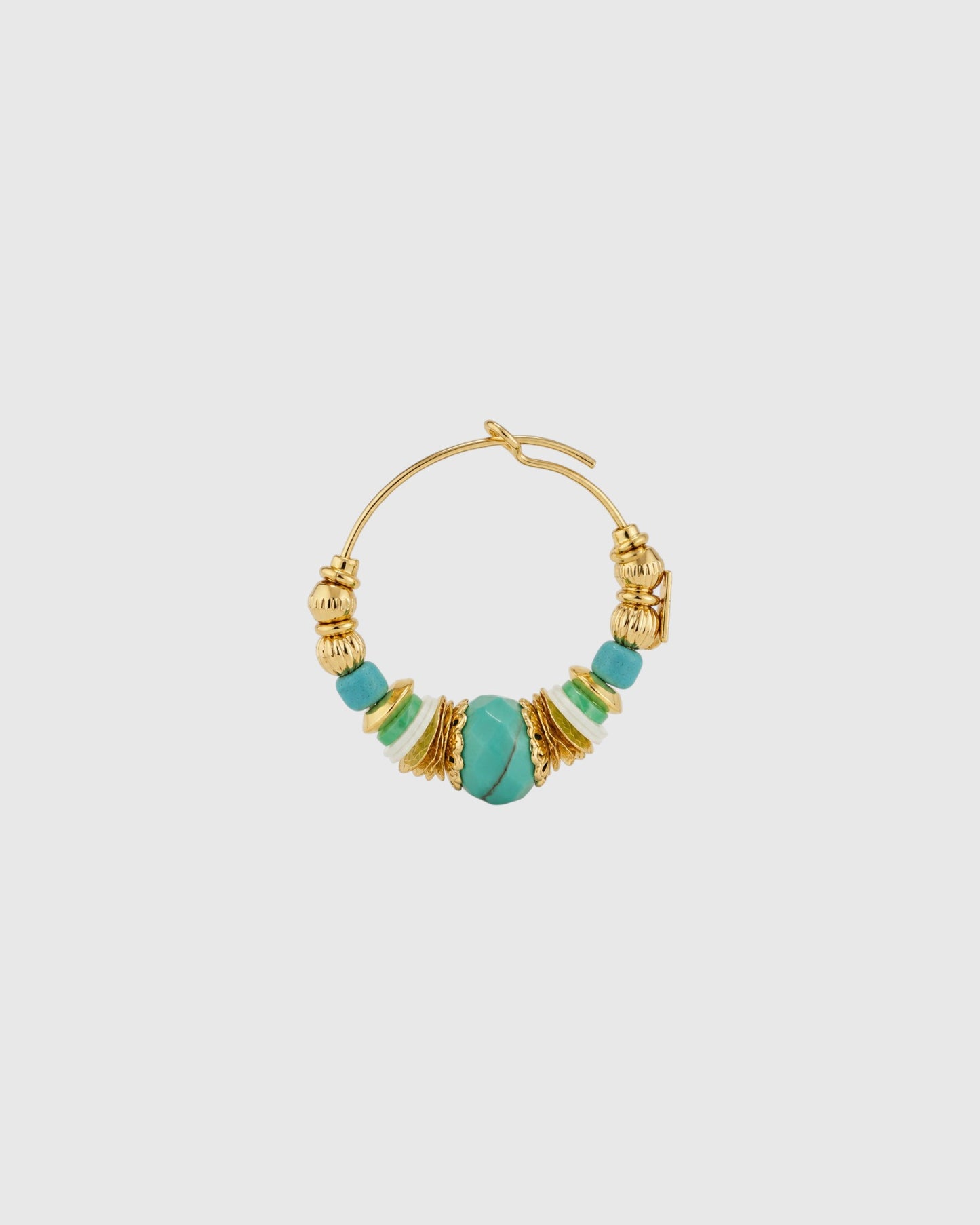 Aloha Mini Creolen Gold Multicolor