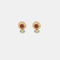Amarante Ohrstecker Karneol Gold
