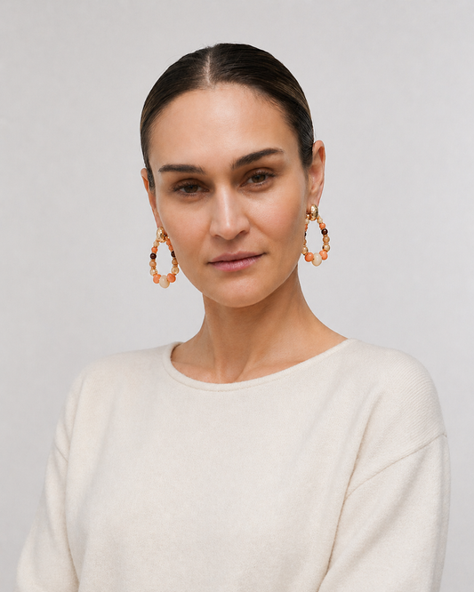 Biba Ohrringe Multi Orange