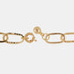 Detail der Gas Bijoux Maille Oval Kette in Gold