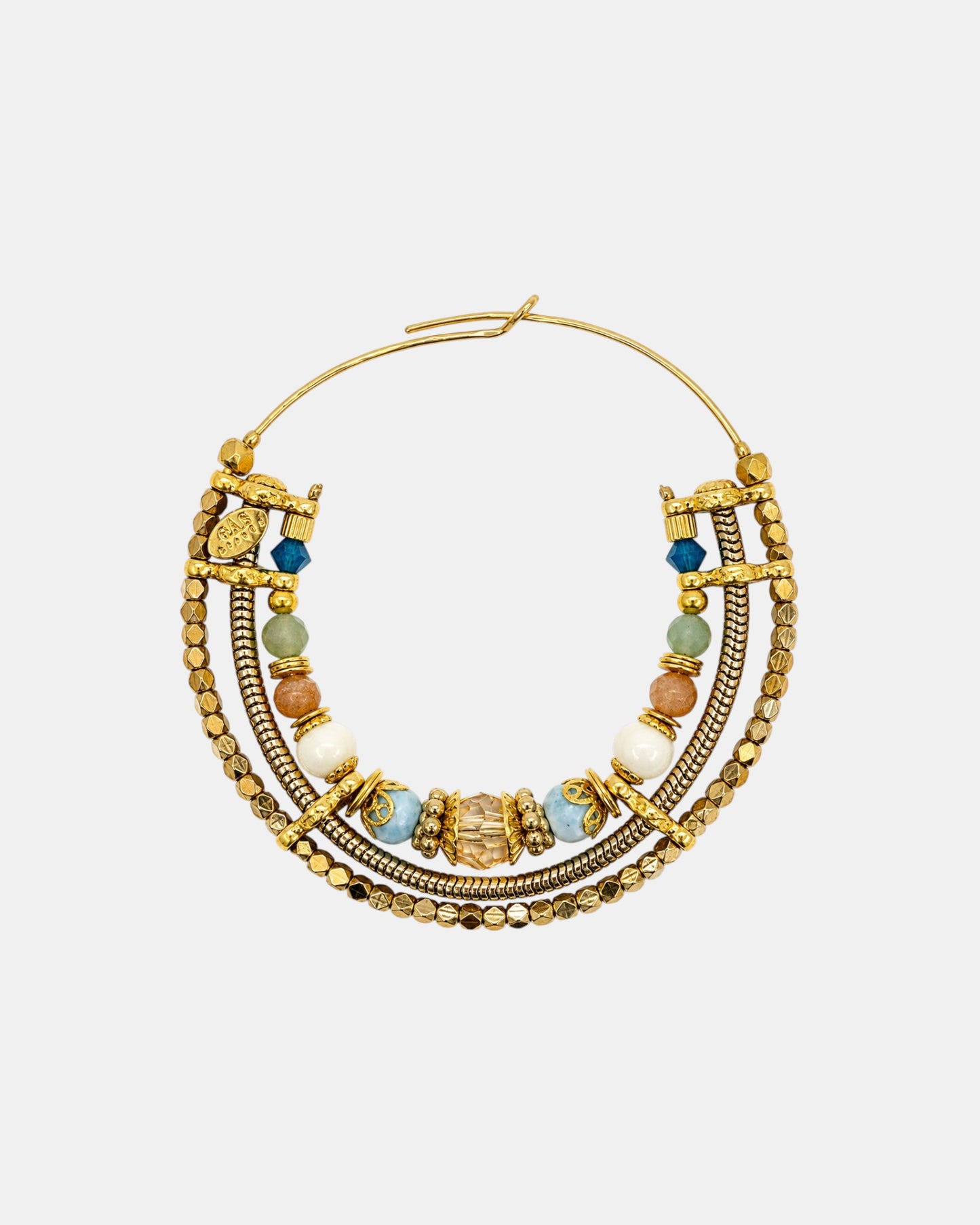 Comedia Ohrringe Gold Multicolor