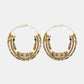 Comedia Ohrringe Gold Multicolor