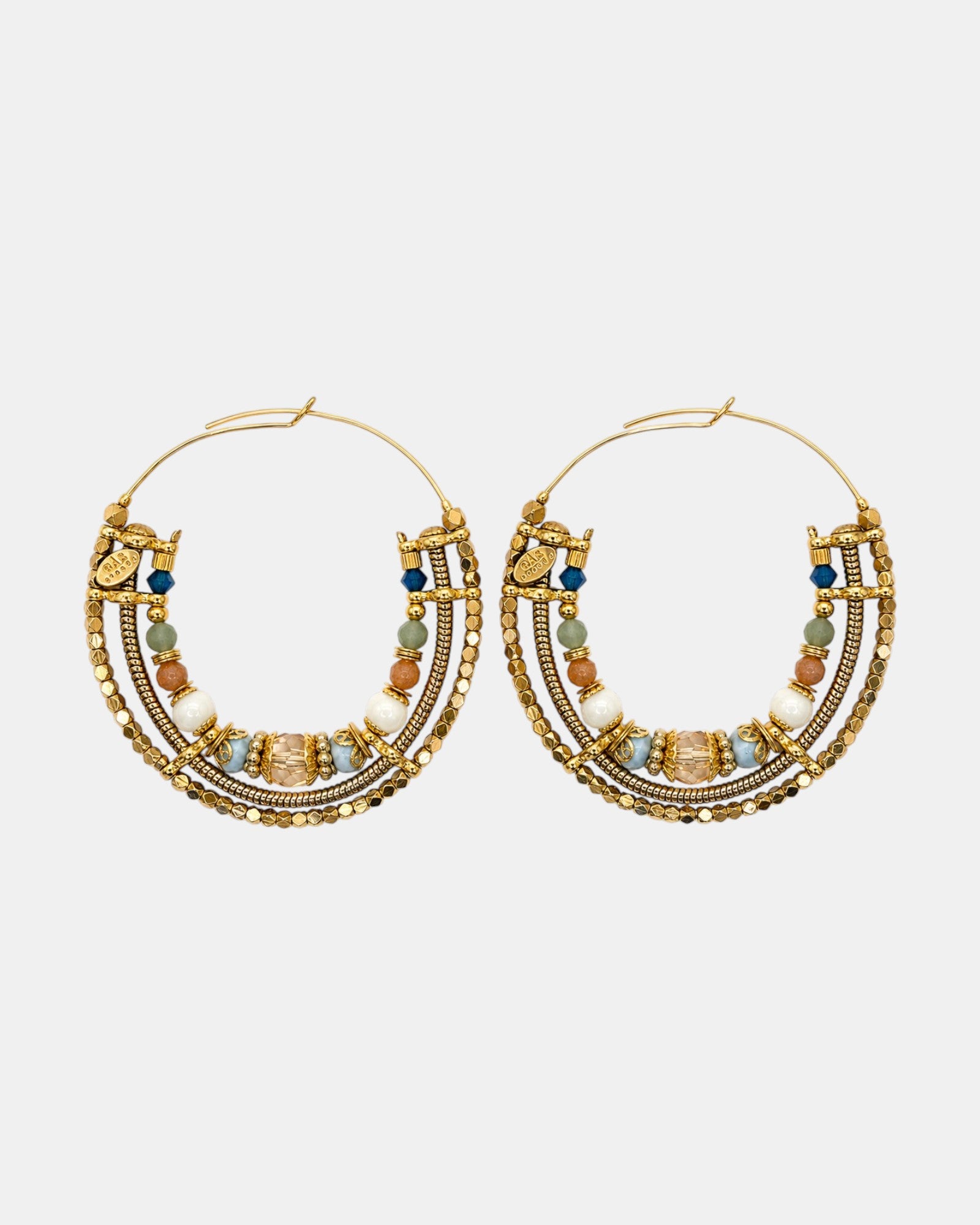 Comedia Ohrringe Gold Multicolor