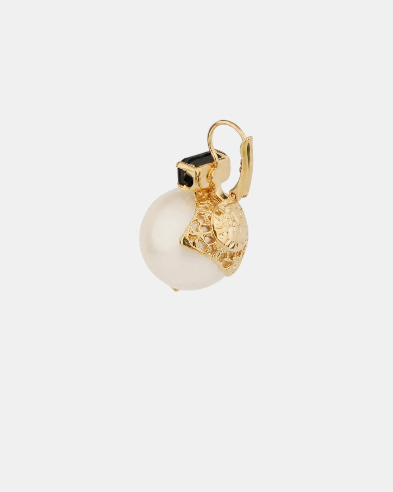 Decalcia Ohrringe Gold Perlmutt