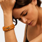 Gas Bijoux Ecume Armband in Orange im getragenen Styling