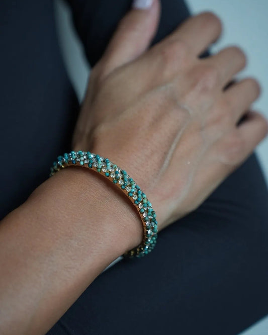 Izilda Strassarmband Grün