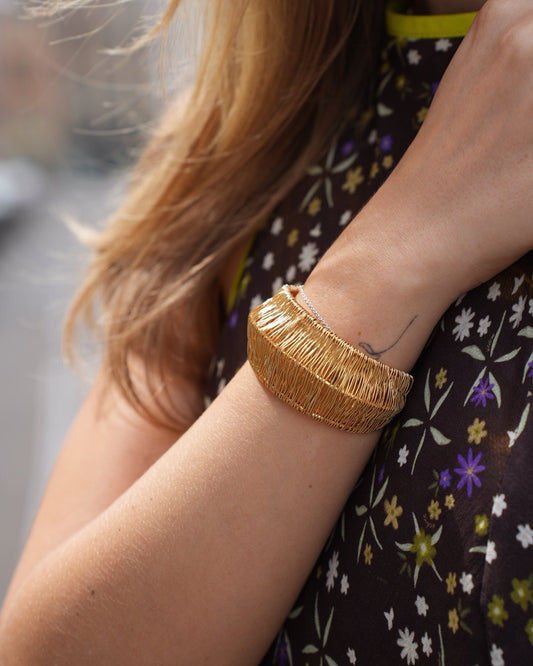 Detail des Gas Bijoux Izzia Filea Armbands am Handgelenk