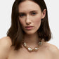 Miwa Kette Perlmutt Gold