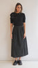 Video des Dorothee Schumacher Pullovers mit Schleifendetail in Schwarz im Styling mit House of Dagmar Midirock