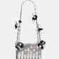 1969 Nano Tasche Silber Weiß