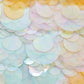 Paillettentasche Multicolour Pastell
