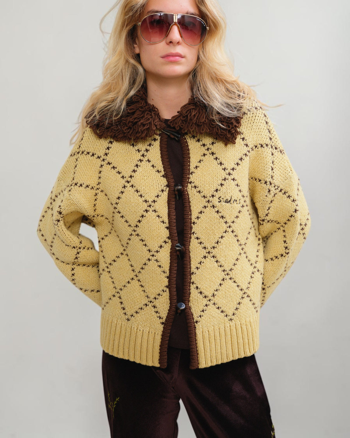 Ollie chunky-knit cardigan